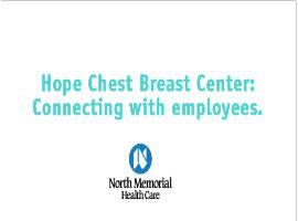 North Memorial breast cancer video